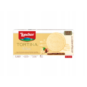 Ciastka kruche torciki waflowe z czekoladą Loacker 63 g Włoskie