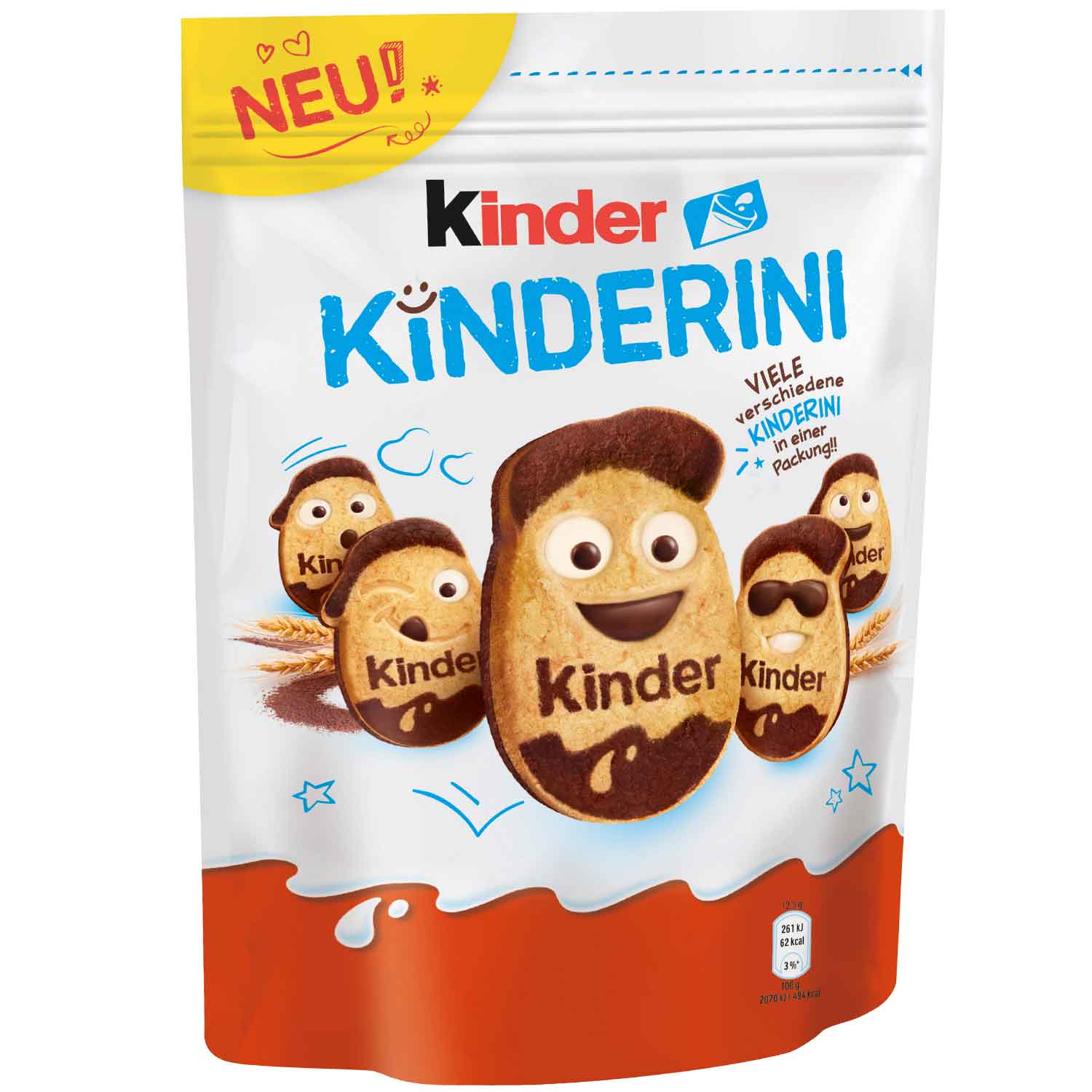 Ciastka Kinder Kinderini Ferrero 250g - obrazek 4