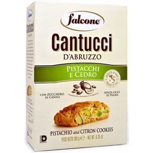 Ciastka Cantucci z Pistacjami Pistacchio FALCONE 180g Włoskie