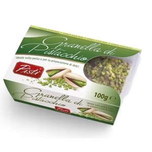 Włoskie pistacje siekane PISTI GRANELLA DI PISTACCHIO 100g Sycylia