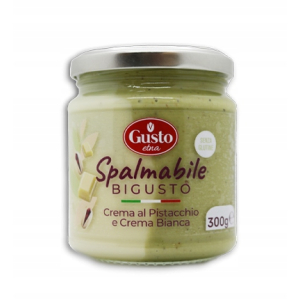 Krem pistacjowy z biała czekolada 300g Gusto Etna Sycylia Pistacja Włoski