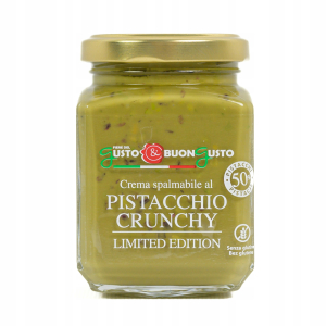 Krem Pistacjowy Crunchy 50% 600g Gusto Buon Gusto Sycylia Włoski Pasta