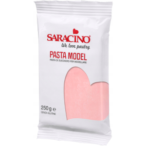 Masa do Modelowania Figurek SARACINO Różowa 250g Włochy Włoska