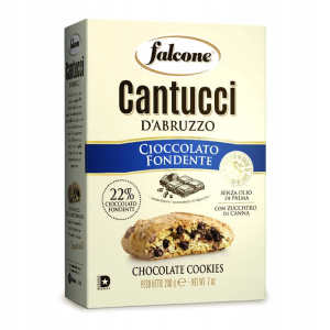 Cantucci Cioccolato ciasteczka z czekoladą Falcone 200g Włoskie