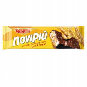 Baton Gorzka Czekolada NOVI PIU Cereali 5 Zbóż 28g Włoski