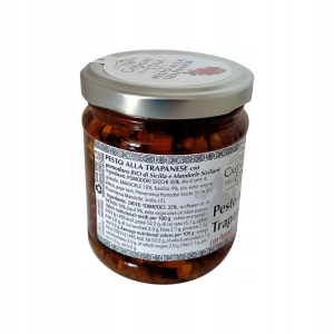 Pesto alla trapanese bio pomidory i migdały Le Tre Castagne dell’etna 190g