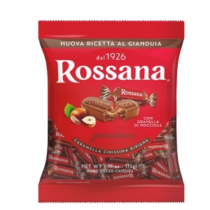 Cukierki Rossana gianduia czekolada-orzech Włoskie karmelki Fida 175g