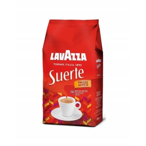 Kawa ziarnista mieszana Lavazza Suerte 1000g 1kg Włoska