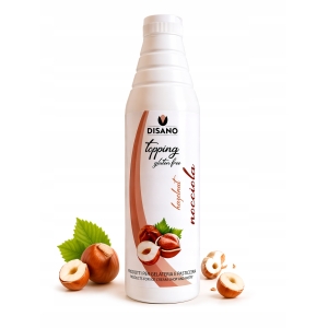 Polewa orzechowa krem sos BEZGLUTENOWA DISANO 1kg Sycylia Topping Orzech