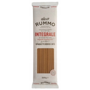 RUMMO Integrale makaron pełnoziarnisty SPAGHETTI Grossi no5 500g Włoski