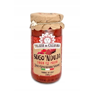 Sos do makaronu 'nduja z pikantnym salami 230g Delizie di Calabria Włoski