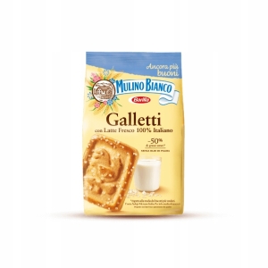 Kruche ciasteczka na mleku Galletti Mulino Bianco 350g