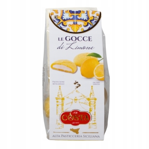 Kruche Ciastka z Kremem Cytrynowym Costa Dolci Sycylia 120g Włoskie