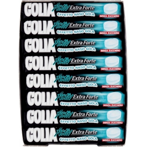 Cukierki Mentol Eukaliptus Golia Activ Extra Forte Bez Cukru 34g