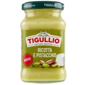 Pesto ricotta i pistacja Tigullio 185g Włoskie pistacjowe z ricottą