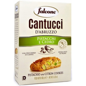 Ciastka Cantucci z Pistacjami Pistacchio FALCONE 180g Włoskie