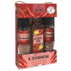 Zestaw Prezentowy Collitali Il Peperoncino Oliwa Extra Vergine + chili 105g