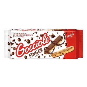 Ciastka Gocciole Finger 120g z czekoladą Pavesi ciasteczka paluszki włoskie