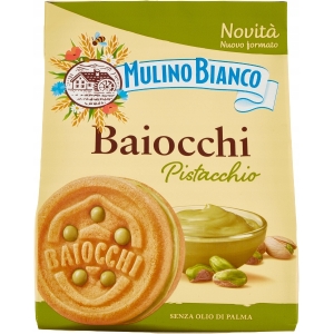 Ciastka Baiocchi z kremem pistacjowym 240g