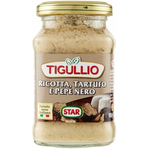 Sos pesto z serem ricotta truflami i czarnym pieprzem Tigullio 185g