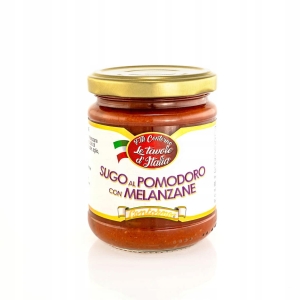 Sos pomidorowy z bakłażanem CONTORNO 200g Sycylijski Włoski