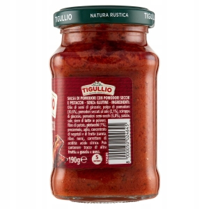 Pesto Tigullio z pistacjami i pomidorami 185g bezglutenowe Włochy