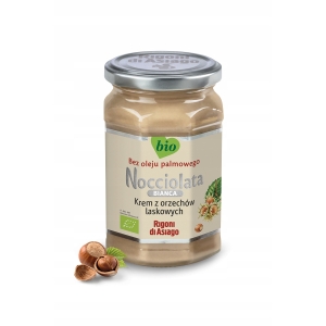 Krem orzechowy Rigion Di Asiago Nocciolata Bianca 250g BIO