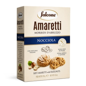 Ciastka orzechowe Amaretti Nocciola włoskie toskania FALCONE 170g