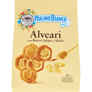 Kruche ciasteczka z solonym masłem i miodem Mulino Bianco Alveari 600g