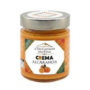 Krem pomarańczowy do smarowania Sycylia Le Tre Castagne dell’Etna 200g