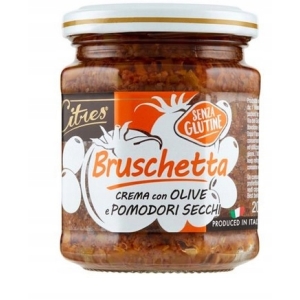 Pesto bruschetta suszone pomidory i oliwki Citres 190g