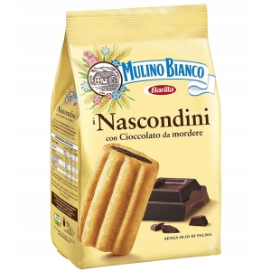 Ciastka kruche nadziewane czekoladą Nascondini Mulino Bianco 330g