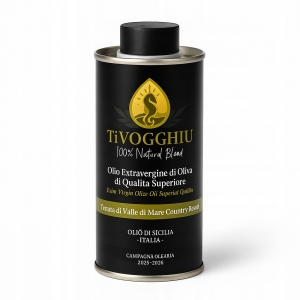 Oliwa Extra Vergine TiVOGGHIU 100% Natural 0,25L NATURALNA Sycylia Olej