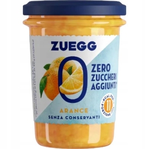 Dżem pomarańczowy bez cukru 220g Zuegg Włoski Arancia