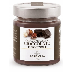 Krem czekoladowo orzechowy 200g AGRISICILIA Sycylia nocciola czekolada