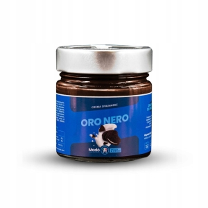 Krem czekoladowy oreo Mado Oro Nero z herbatnikami 200g Włoski