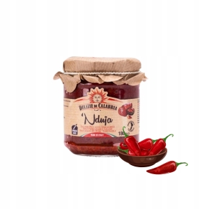 Nduja pikantny sos salami z papryczką chili 180g Delizie Di Calabria