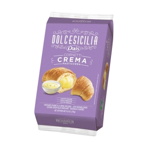 Rogaliki z kremem budyniowym Dais 270g Włoskie Cornetti Crema Pasticcera