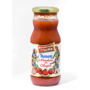 Passata pomidorowa ciliegino CONTORNO cherry pomidor 350g Sycylijska Włoska