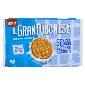 Ciastka kruche bez dodatku cukru COLUSSI GranTurchese 340g włoskie