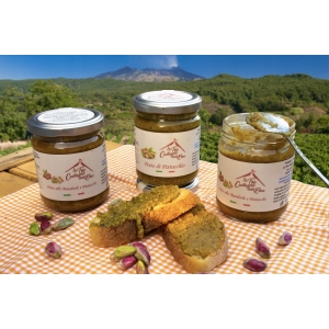 Krem migdałowy mandorla 40% Le Tre Castagne dell’Etna 200g Włoski Sycylia