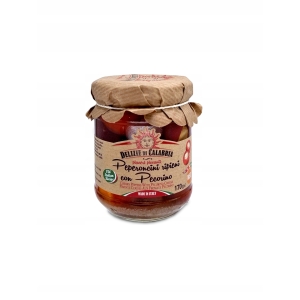 Papryczki peperoncini nadziewane serem Pecorino Delizie di Calabria 170g