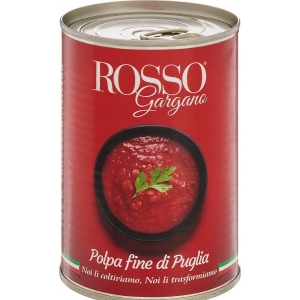 Pulpa Pomidorowa w puszce Apulia Rosso Gargano Polpa di Puglia Włoska 400g