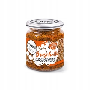 Pesto bruschetta suszone pomidory i oliwki Citres 190g