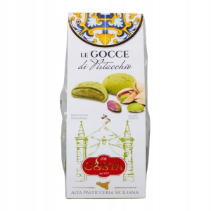 Włoskie Kruche Ciastka z Kremem Pistacjowym 120g COSTA DOLCI Sycylia