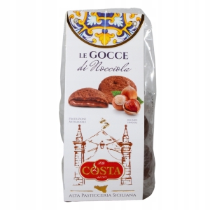 Ciastka kruche z Kremem Orzechowym COSTA DOLCI Włoskie Sycylia 120g