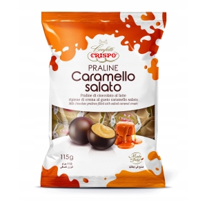 Czekoladki włoskie praliny słony karmel Caramello Salato Crispo 115 g