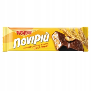 NOVI PIU Baton Deserowa Czekolada 5 Zbóż 28g