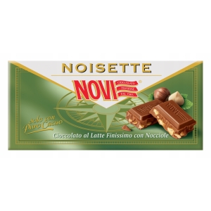 Czekolada mleczna Novi Noisette z orzechami laskowymi 100 g