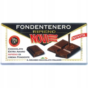 Czekolada gorzka Fontenero 72% kakao Novi 105 g Włoska